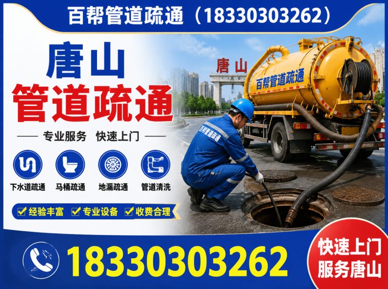 河北唐山芦台经济开发区百帮管道疏通展示图